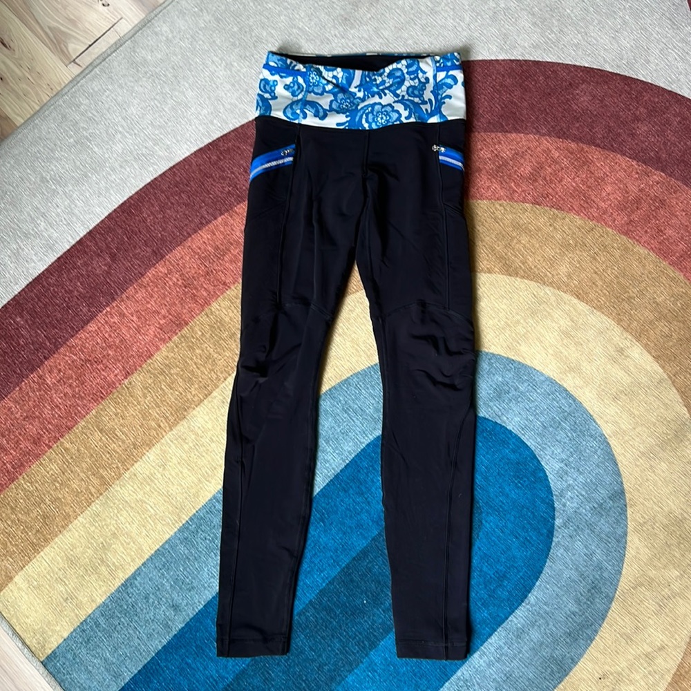 Lululemon winter lined leggings sz 8
